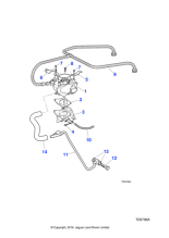 C2A1444 - Jaguar Throttle body