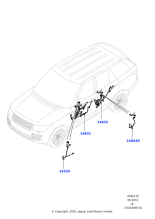 LR055073 - Land Rover Wiring