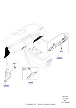 LR092026 - Land Rover Panel - Instrument Panel Side