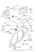 EAZ000031 - Land Rover Insulator - Floor