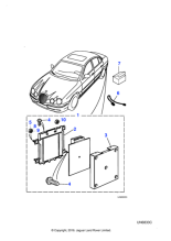 XR830424 - Jaguar Voice activation control module