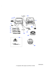 AWR2617 - Land Rover Badge
