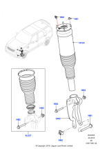 LR123712 - Land Rover Shock Absorber
