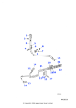 C24549 - Jaguar Pipe support