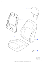 T2H26872AAP - Jaguar Headrest