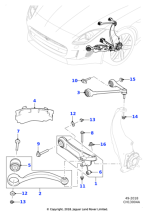 T2R10497 - Jaguar Brake cooling duct