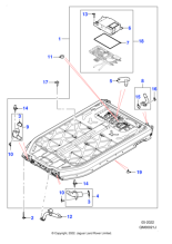 T4K9818 - Jaguar Battery electrical module