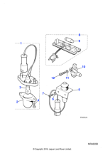 DBC5013 - Jaguar Trunk lamp