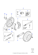 SMF000030 - Land Rover Backplate-brake