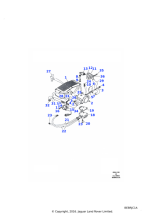 SS505061L - Land Rover Screw-hexagon socket