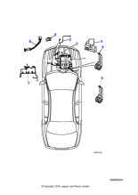 C2S41311 - Jaguar Wiring - Engine