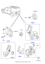 KNW500020 - Land Rover Retainer