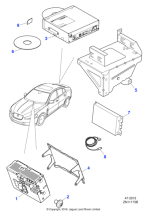 C2P16998 - Jaguar Navigation module