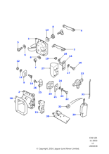 FQJ103840 - Land Rover Lock assembly-door