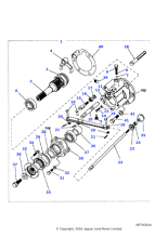 236548 - Land Rover Mudguard-power take off