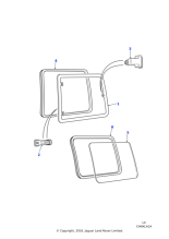 AWR5388 - Land Rover Weatherstrip-rear quarter