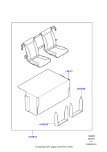 Tailgate Event Seating in Ebony Leather