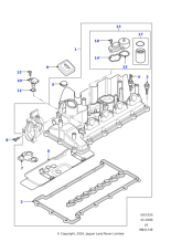 LR009825 - Land Rover Bolt-camshaft cover pillar