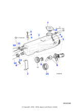 CAC7881 - Jaguar Expansion tank