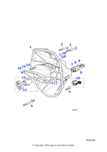 BAU4781A - Jaguar Clutch slave cylinder repair kit