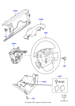 QRB500210PVJ - Land Rover Shroud - Steering Column