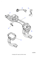 XR813430 - Jaguar Hose