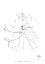 YWB10004L - Land Rover Relay