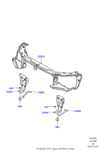 LR022102 - Land Rover Front End