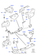 LR007464 - Land Rover Heat Shield