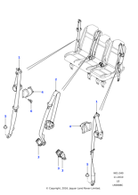 EVL501610PMA - Land Rover Belt