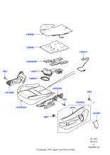 LR020986 - Land Rover Valance - Seat Cushion