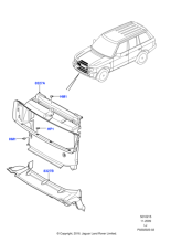 LR011196 - Land Rover Deflector - Air