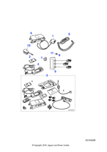 C2C24169 - Jaguar Mounting cradle