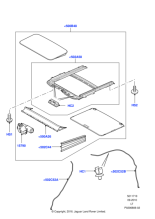 LR044054 - Land Rover Sliding Roof