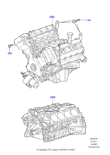 4680282 - Land Rover Engine - Stripped