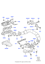 WCU500140 - Land Rover Bracket - Exhaust Pipe Mounting