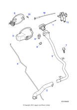 C2C31809 - Jaguar Fuel filler cap