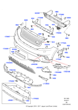 LR137945 - Land Rover Bumper - Front