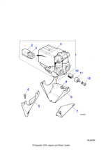CAC8278 - Jaguar Retaining clip