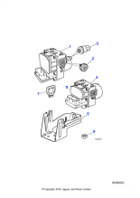 C2S46685 - Jaguar Anti lock brake modulator