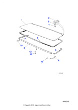 BCC6408 - Jaguar Seal retainer