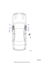 XR843066 - Jaguar Door harness