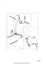 JLM210XE - Jaguar Seatbelt