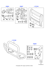 LR005743 - Land Rover Moulding - Bumper Bar