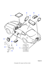 LJA2600BF - Jaguar Security/locking module