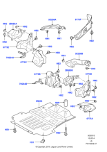 RYH500310 - Land Rover Nut And Washer - Hex.