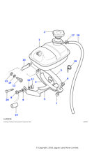 565540 - Land Rover Cap-expansion tank pressure
