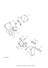 ANR1808 - Land Rover Mounting - Rubber