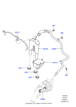 LR013531 - Land Rover Pipe