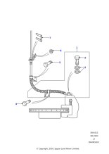 ANR3258 - Land Rover Hose-front brake caliper